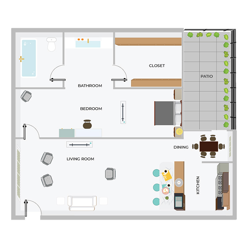 A1 | 1/1 Apartment